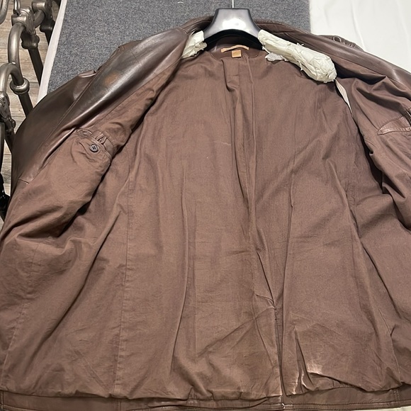 Mens John Varvatos lamb skin jacket size 46. - Picture 5 of 5